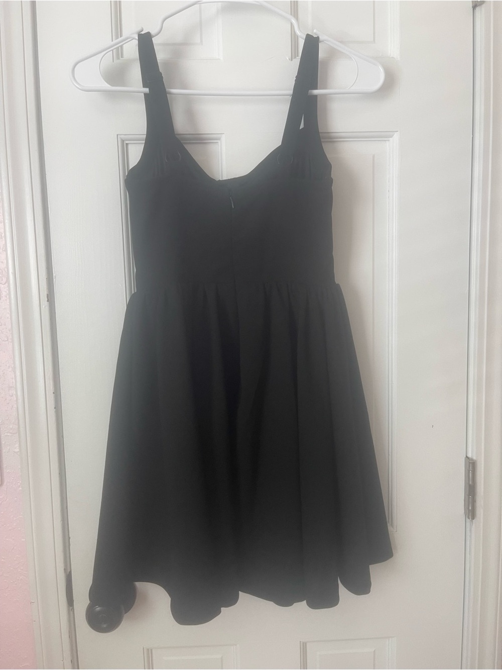 Black Fit-and-Flare Women's Dress - Classic Sleeveless Style
